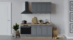 Кухонный гарнитур «Долорес» длиной 180 см со шкафом НБ